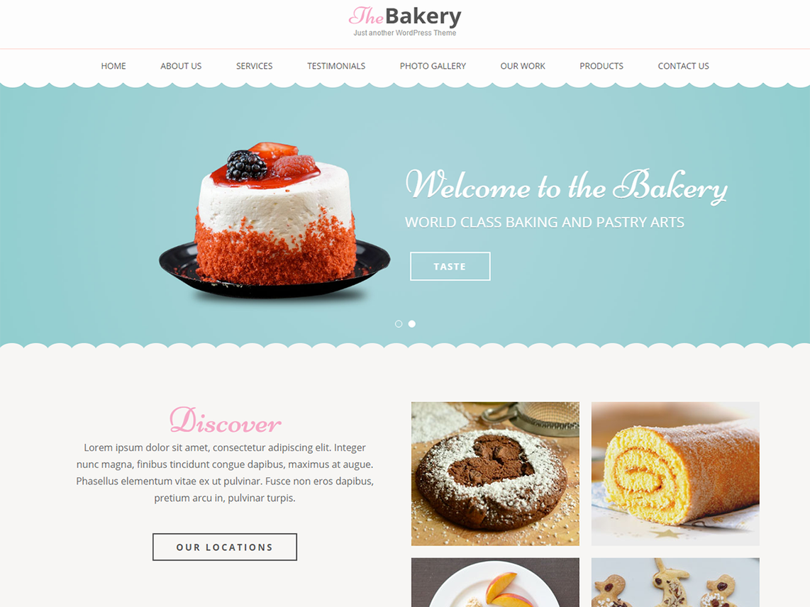 Bakes And Cakes Theme