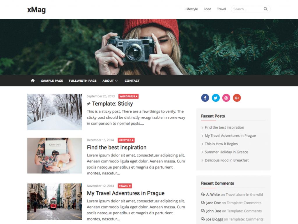 Free News Wordpress Themes Themely