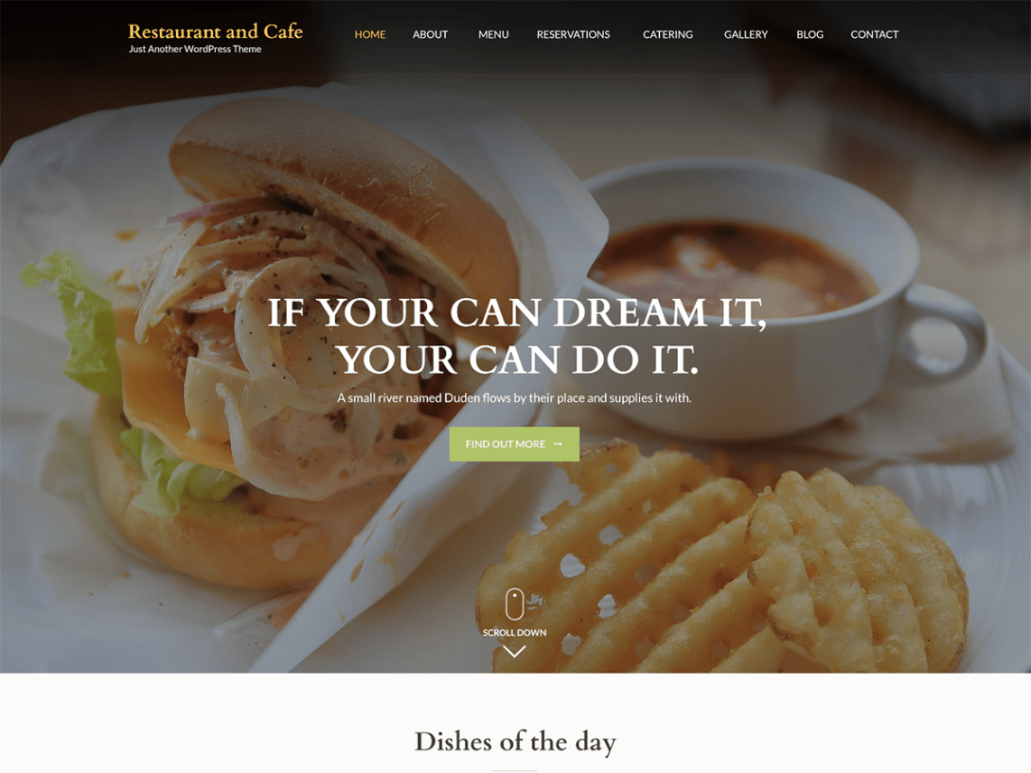 Restaurant and Cafe Template