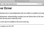 HTTP 500 Integral Server Error