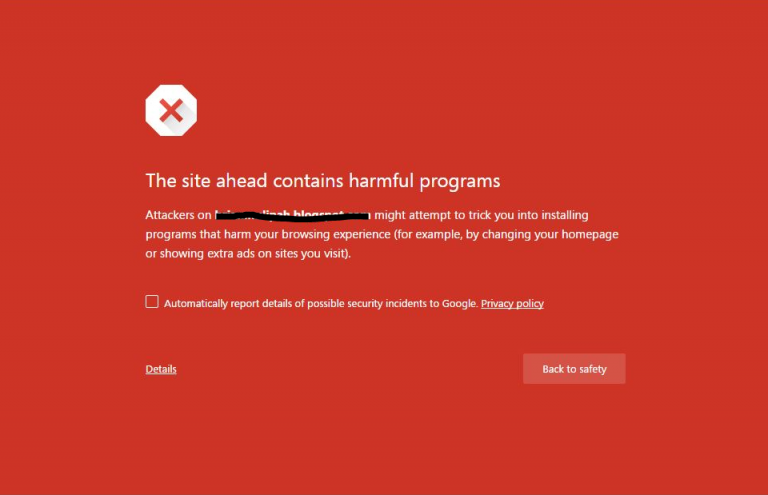 How to Fix “Site ahead contains harmful programs” Error in WordPress