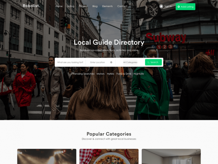 4 free directory listing wordpress themes