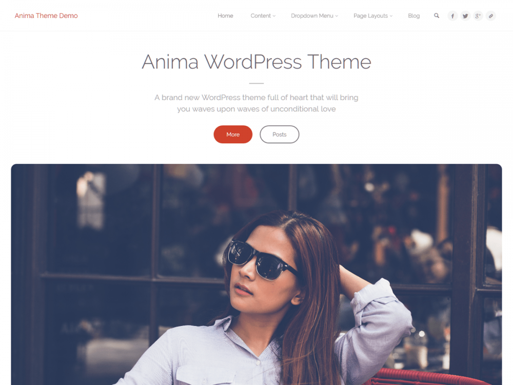 Anima Free WordPress Theme